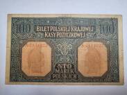 Banknot 100 Marek Polskich 1916 r. 2