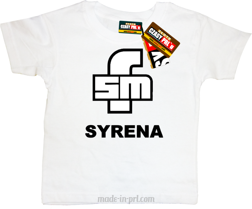 Syrenka Logo - koszulka dziecięca