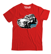 Trabant since 1958 Wakacje - koszulka męska czerwona