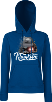 Jeżdżę klasykiem TATRA 603 - bluza damska z kapturem - 12