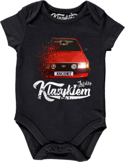 Jeżdżę klasykiem Ford Escort Stary - body dziecięce czarne