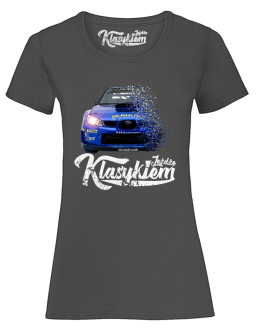 Jeżdżę klasykiem Subaru Impreza WRX - koszulka damska - 5