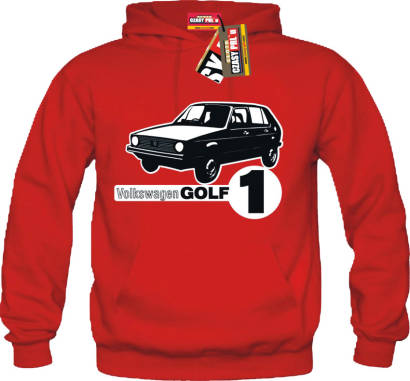 Stary Golfik 1 - Bluza męska z kapturem