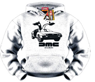 DMC de Lorean - Bluza męska z kapturem - 3