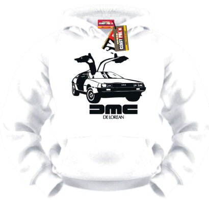 DMC de Lorean - Bluza męska z kapturem