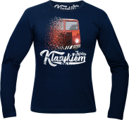 Jeżdżę Klasykiem Star Auto - longsleeve męski granatowy