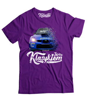 Jeżdżę klasykiem Subaru Impreza WRX - koszulka męska - 11