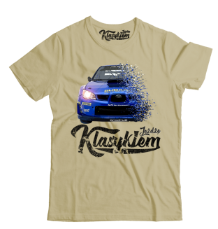 Jeżdżę klasykiem Subaru Impreza WRX - koszulka męska - 9