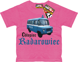 Chłopiec Radarowiec - Milicja - koszulka dziecięca - 12