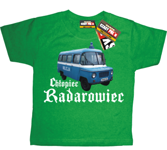 Chłopiec Radarowiec - Milicja - koszulka dziecięca - 8