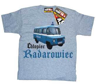 Chłopiec Radarowiec - Milicja - koszulka dziecięca - 9
