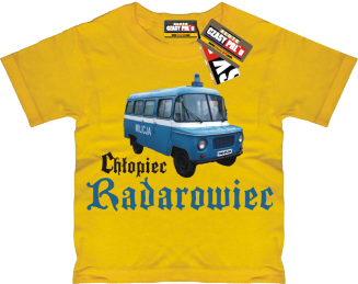 Chłopiec Radarowiec - Milicja - koszulka dziecięca - 10