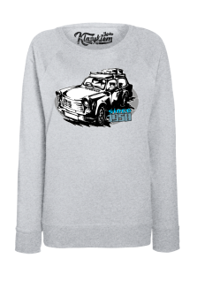Trabant since 1958 Wakacje - bluza damska standard melanżowa