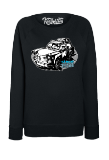 Trabant since 1958 Wakacje - bluza damska standard czarna