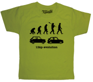 126p Evolution - koszulka dziecięca kiwi