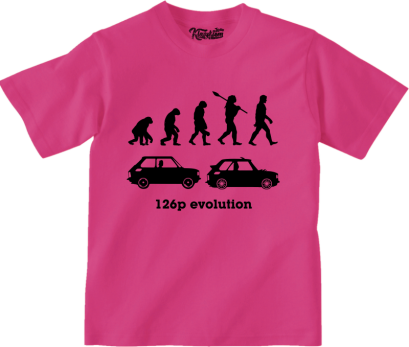126p Evolution - koszulka dziecięca