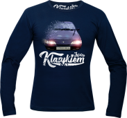 Jeżdżę Klasykiem DAEWOO Espero - longsleeve męski granatowy