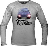 Jeżdżę Klasykiem DAEWOO Espero - longsleeve męski melanżowy