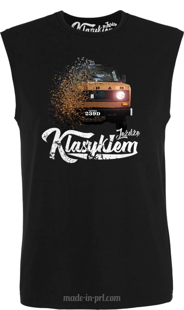 Jeżdżę klasykiem TARPAN - top męski bezrękawnik