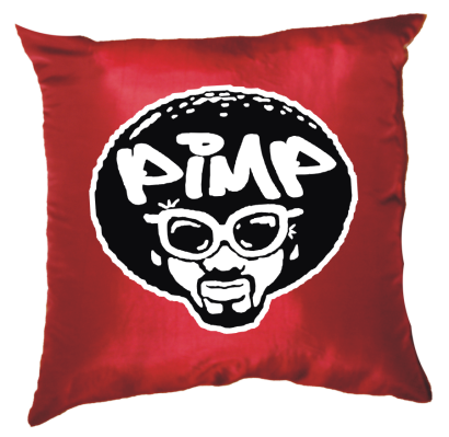 PIMP - poduszka czerwono-biała