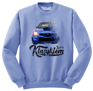 Jeżdżę klasykiem Subaru Impreza WRX - bluza męska standard - 13
