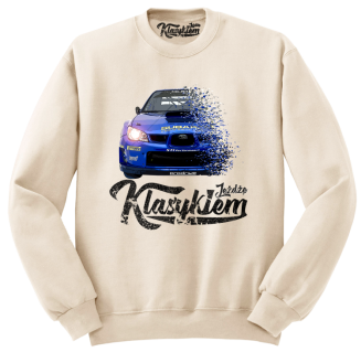 Jeżdżę klasykiem Subaru Impreza WRX - bluza męska standard - 15