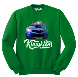 Jeżdżę klasykiem Subaru Impreza WRX - bluza męska standard - 5