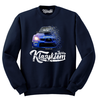 Jeżdżę klasykiem Subaru Impreza WRX - bluza męska standard - 6