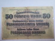 Darlehnskassenschein Ein Hundert Mark - Ost, Kowno 100 Marki 1918 4 April 2