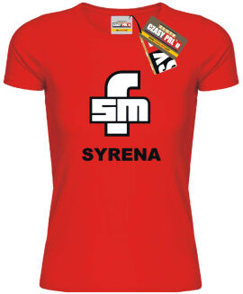 Syrenka - logo - koszulka damska  - 5
