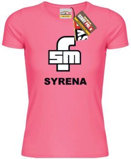 Syrenka - logo - koszulka damska  - 3