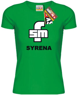 Syrenka - logo - koszulka damska  - 7