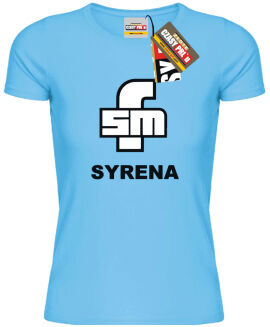 Syrenka - logo - koszulka damska