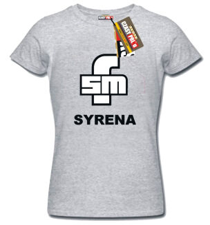 Syrenka - logo - koszulka damska  - 9