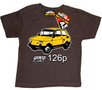 Fiat 126p Maluch- koszulka dla dzieciaka - 5