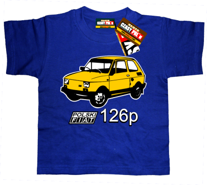 Fiat 126p Maluch- koszulka dla dzieciaka