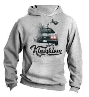 Jeżdżę klasykiem DMC DeLorean - bluza męska z kapturem - 7