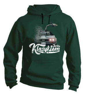 Jeżdżę klasykiem DMC DeLorean - bluza męska z kapturem - 8