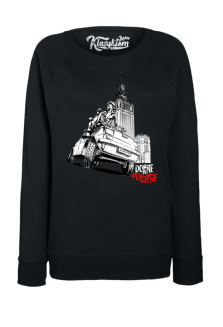 Maluch Gangsta Dobre bo Polskie - bluza damska standard czarna