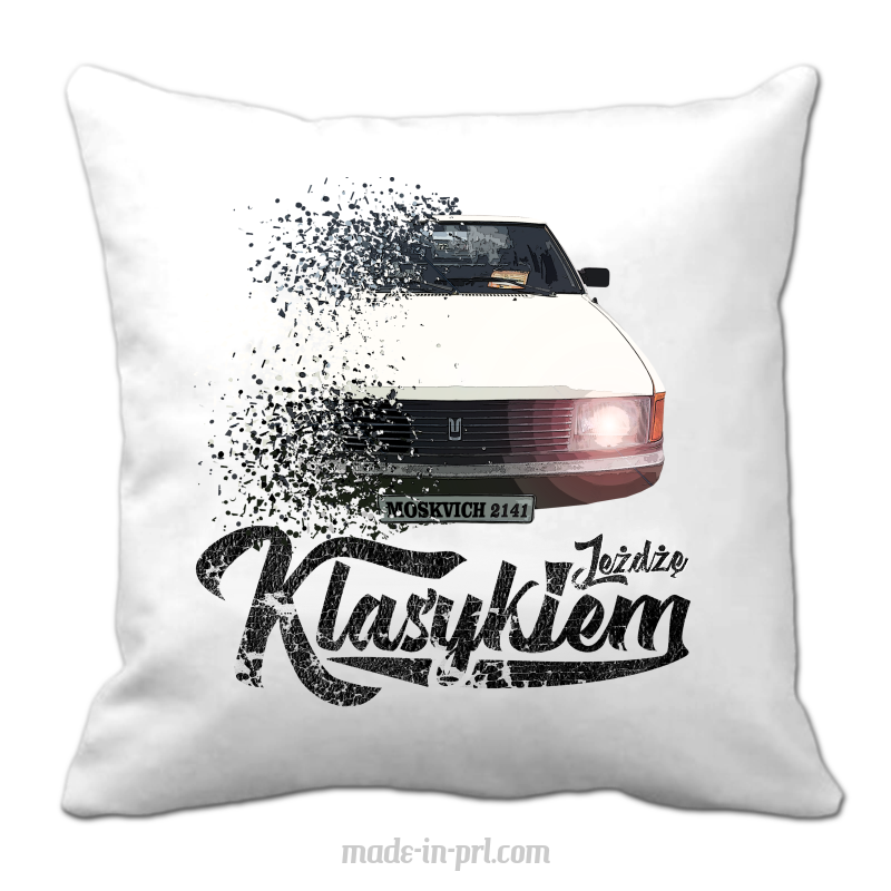 Jeżdżę klasykiem Moskvich 2141 -poduszka 