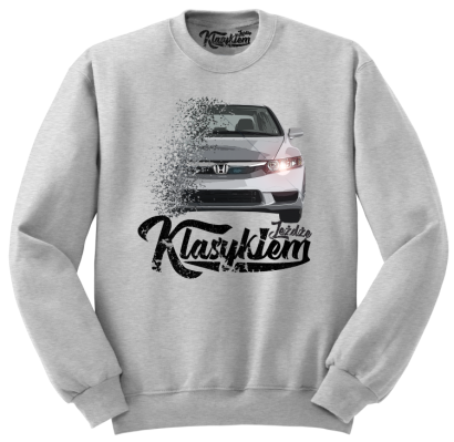 Jeżdżę klasykiem Honda Accord - bluza męska standard