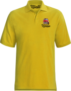 Jeżdżę klasykiem Mini Morris - koszulka polo męska żółta