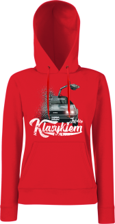 Jeżdżę klasykiem DMC DeLorean - bluza damska z kapturem - 14