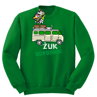 Żuk Ogrodnik Wektor - bluza męska standard zielona