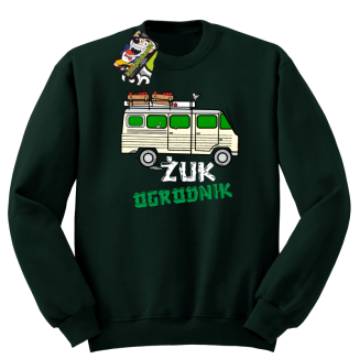 Żuk Ogrodnik Wektor - bluza męska standard butelkowa