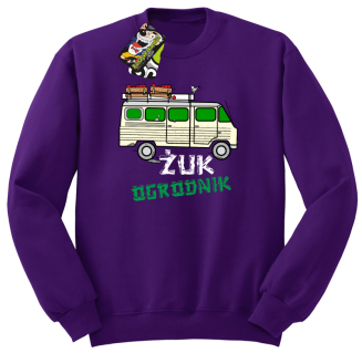 Żuk Ogrodnik Wektor - bluza męska standard fioletowa