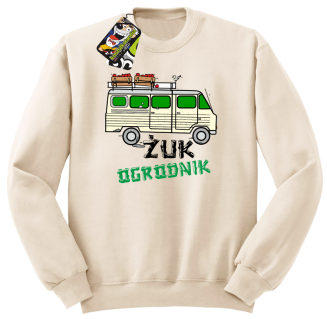 Żuk Ogrodnik Wektor - bluza męska standard beżowa