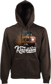Jeżdżę klasykiem Tarpan 239D - bluza męska kaptur na zamek - 6