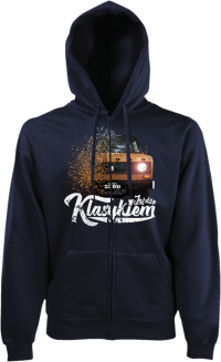Jeżdżę klasykiem Tarpan 239D - bluza męska kaptur na zamek - 3