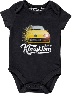 Jeżdżę Klasykiem Peugeot 306 - body dziecięce czarne